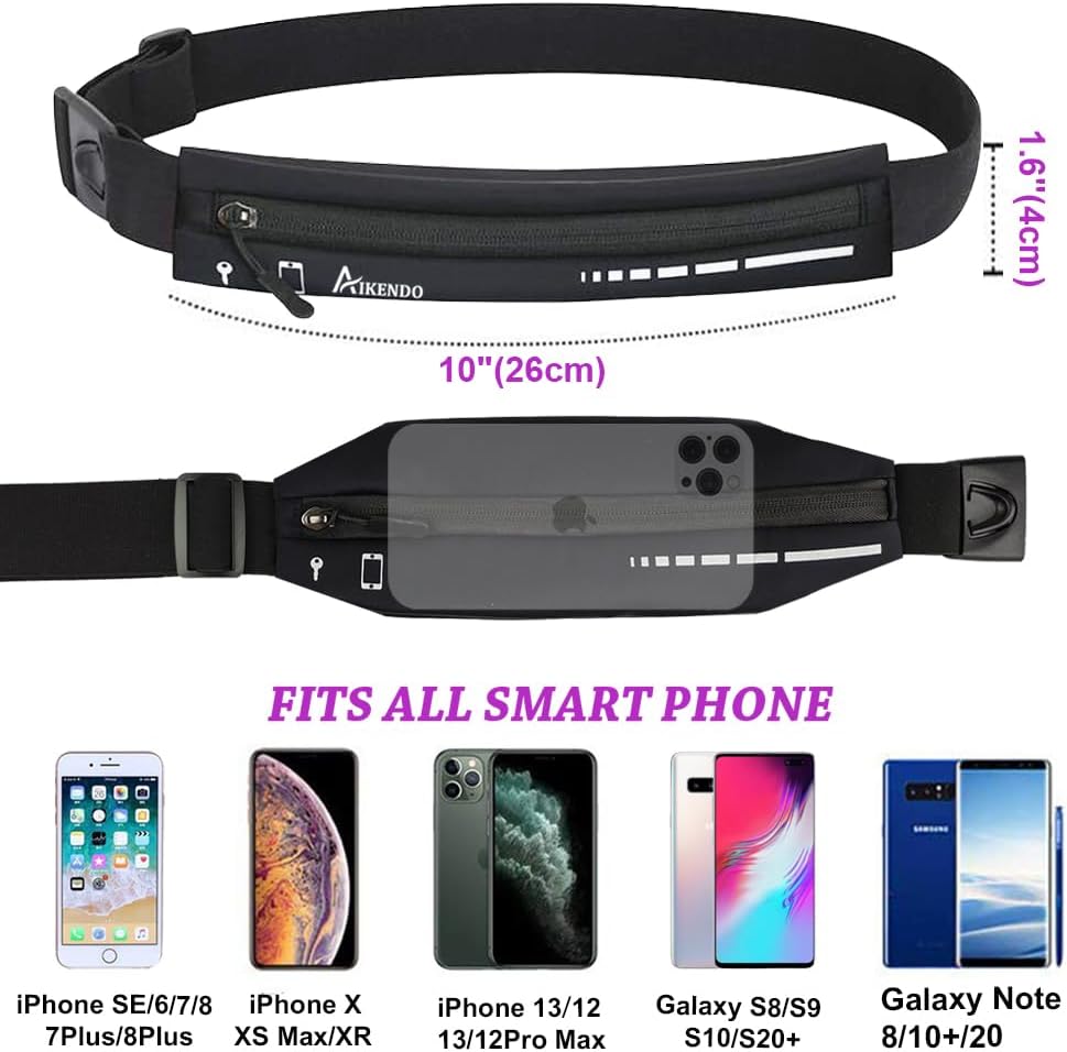 Slim Running Belt Fanny Pack