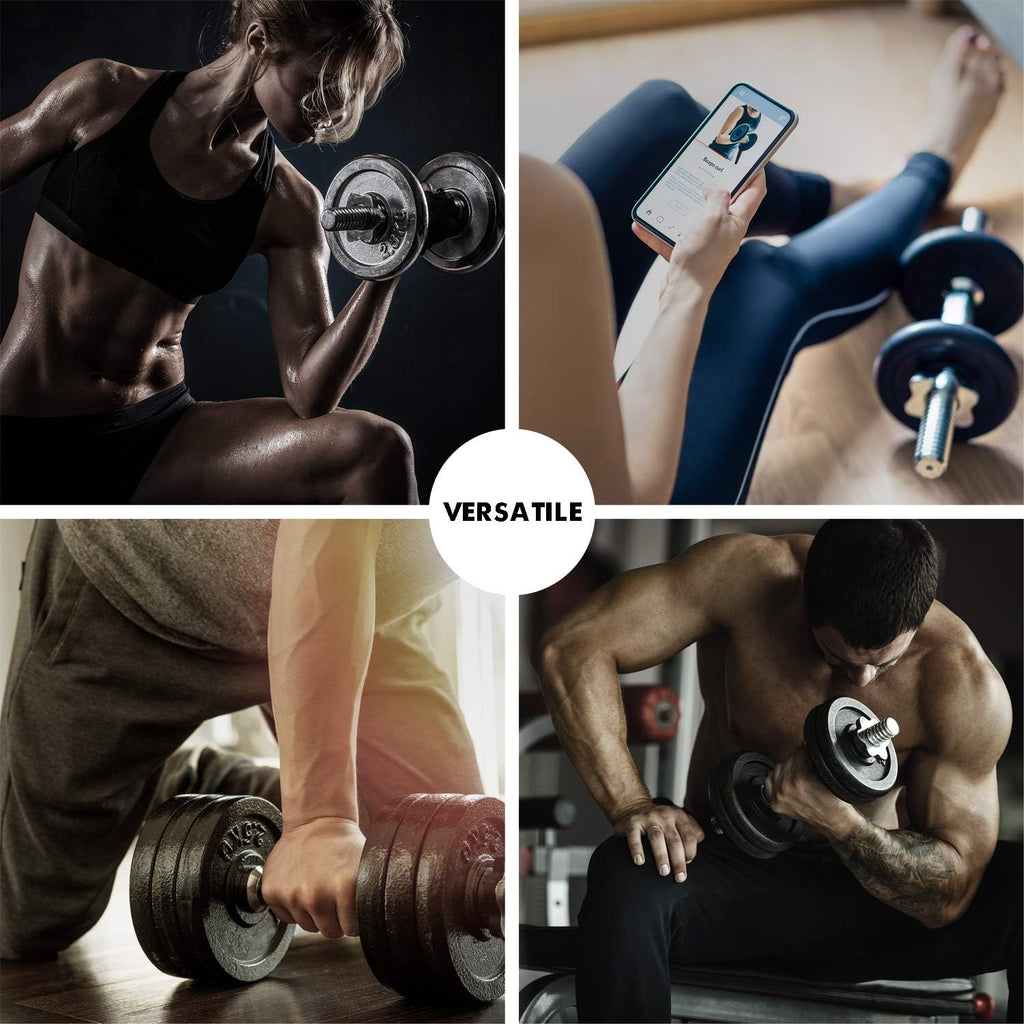 METEOR Standard Barbells with 25.4mm Loadable Sleeves