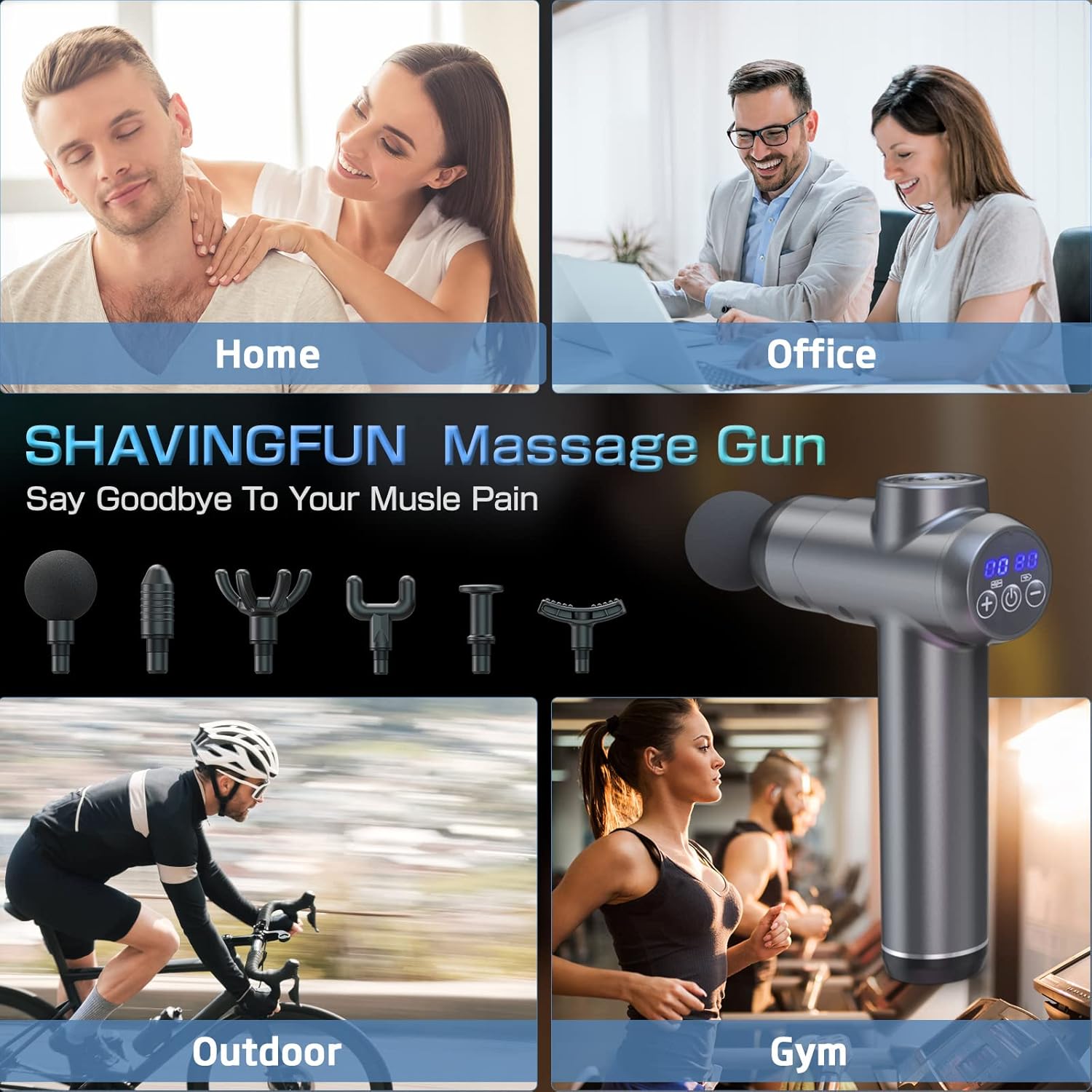 Deep Tissue Massage Gun