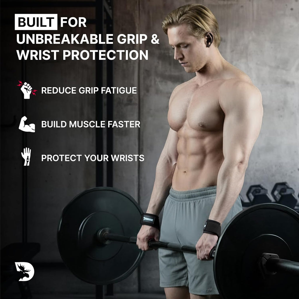 DMoose Fitness Lifting Straps 24" (Pair)