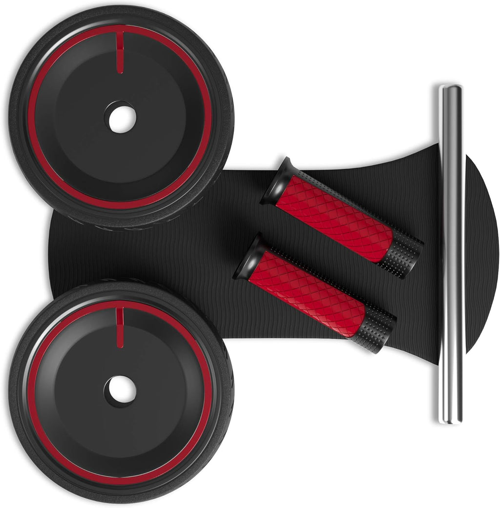 Readaeer Ab Roller Wheel with Knee Pad