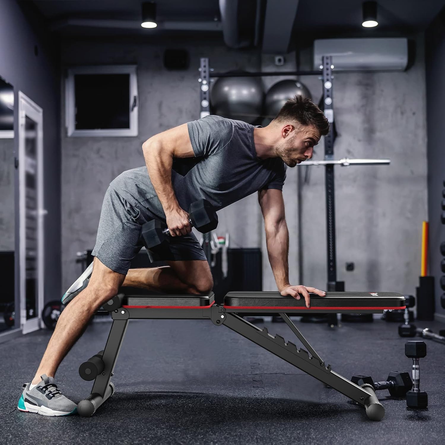 PASYOU Adjustable Weight Bench