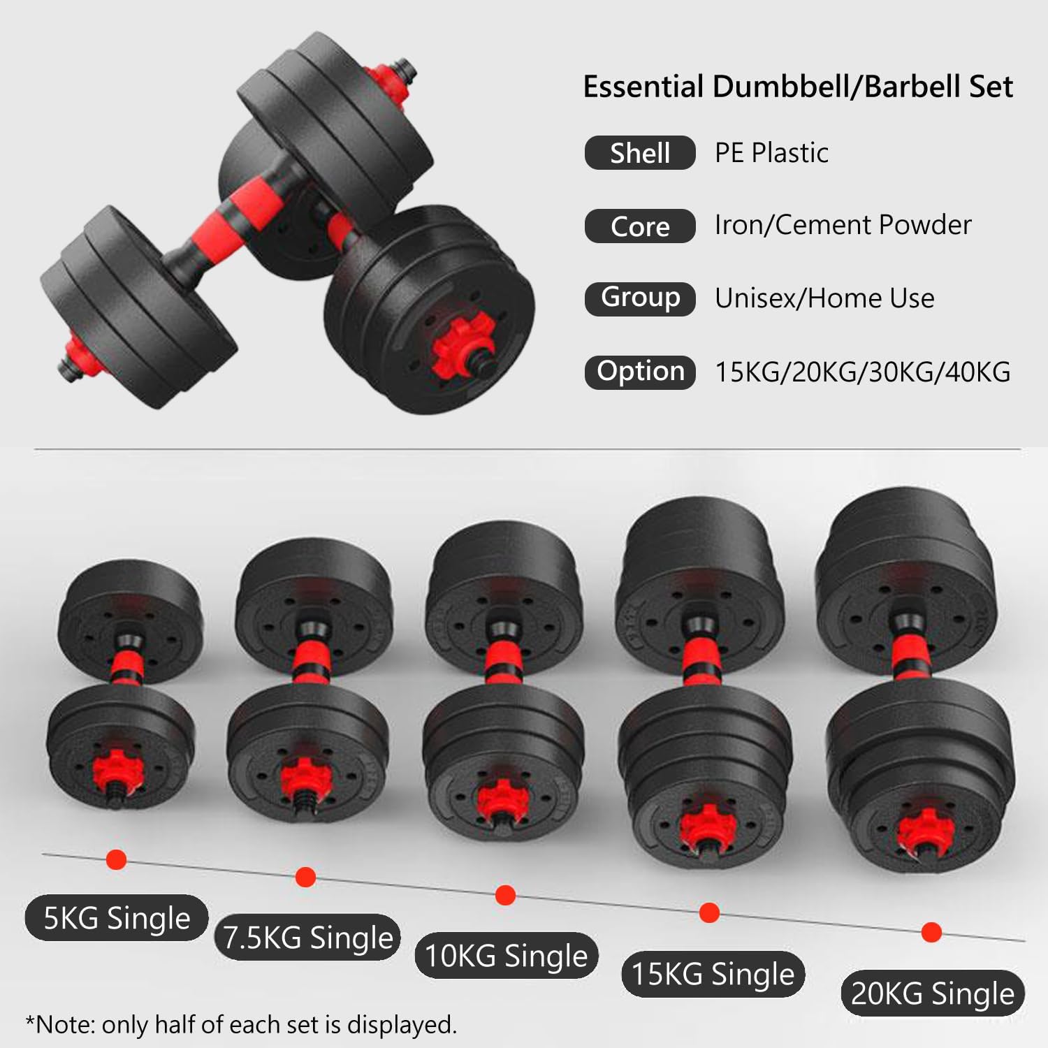 Meteor Essential Barbell Set