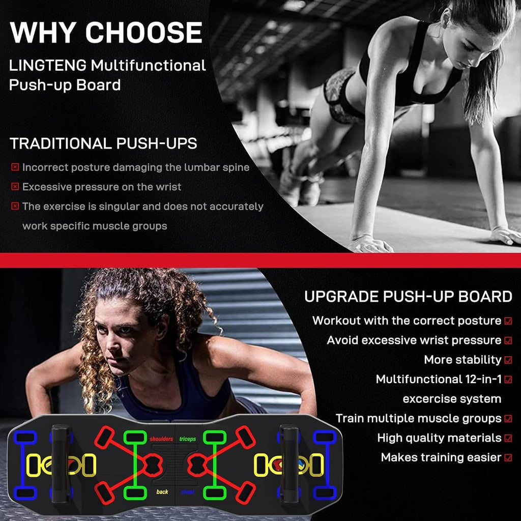 AERLANG Push Up Board