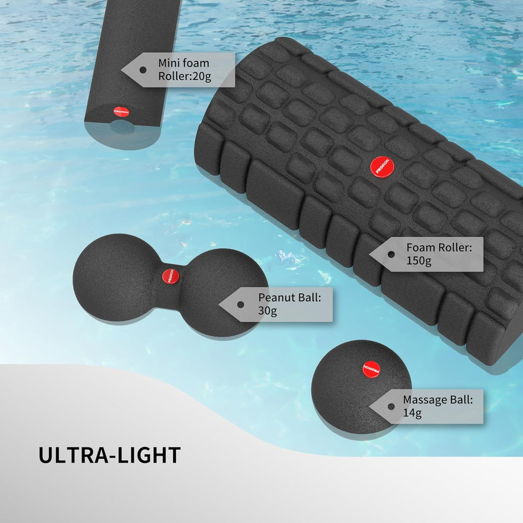 PROIRON 5 in 1 Foam Roller Set